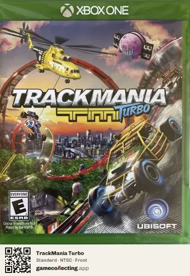TrackMania Turbo Xbox One, NTSC box front