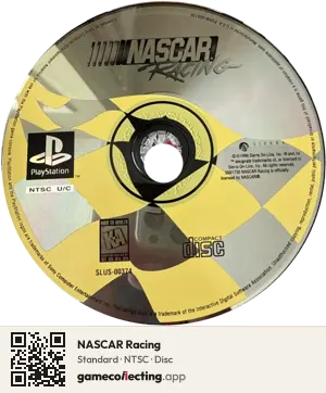 NASCAR Racing PlayStation, NTSC disc