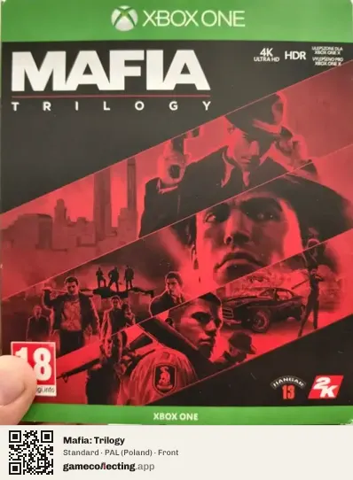 Mafia: Trilogy Xbox One, Poland box front