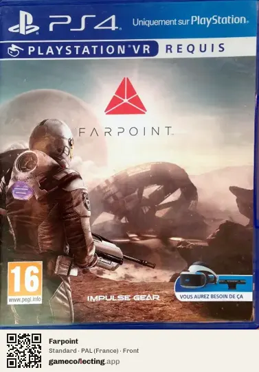 Farpoint PlayStation 4, France box front