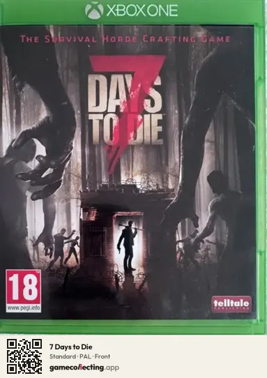 7 Days to Die Xbox One, PAL box front