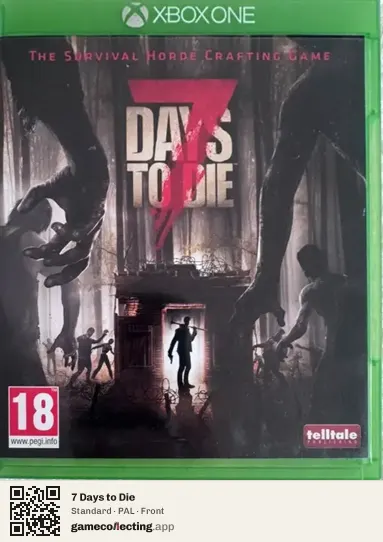 7 Days to Die Xbox One, PAL box front