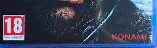 Metal Gear Solid Delta: Snake Eater, the USK square on its front