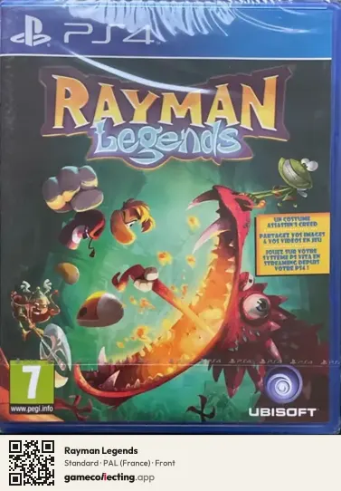 Rayman Legends PlayStation 4, France box front