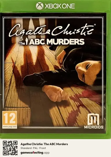 Agatha Christie: The ABC Murders Xbox One, PAL box front