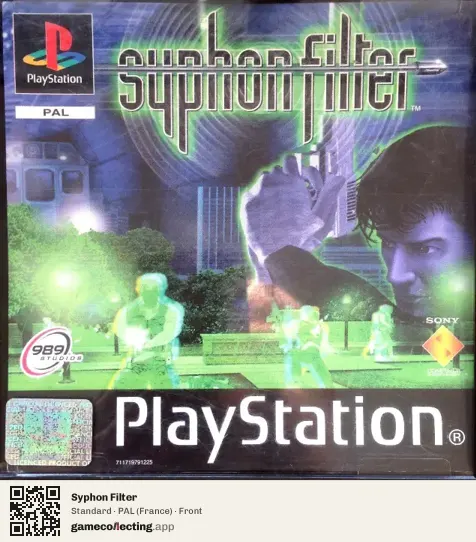 Syphon Filter PlayStation, France box front