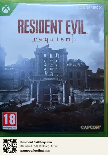 Resident Evil Requiem Xbox Series X, Poland box front
