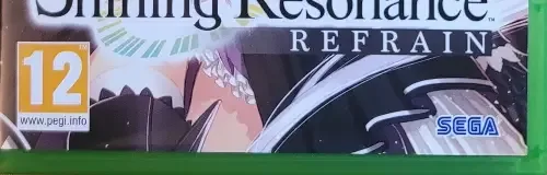 Shining Resonance Refrain, the PEGI square on its front