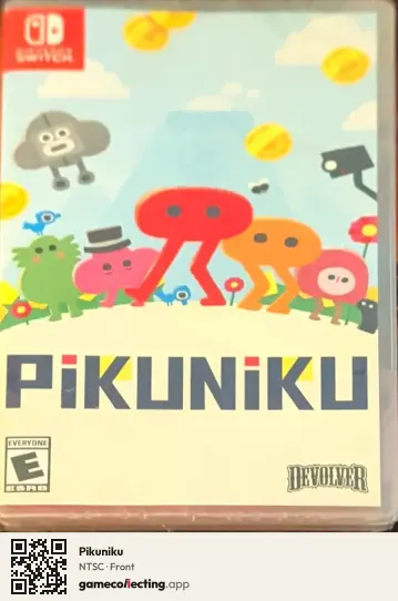 Pikuniku Nintendo Switch, NTSC box front
