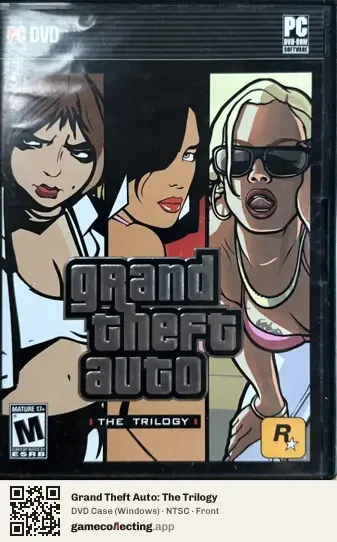 Grand Theft Auto: The Trilogy Computer, NTSC box front