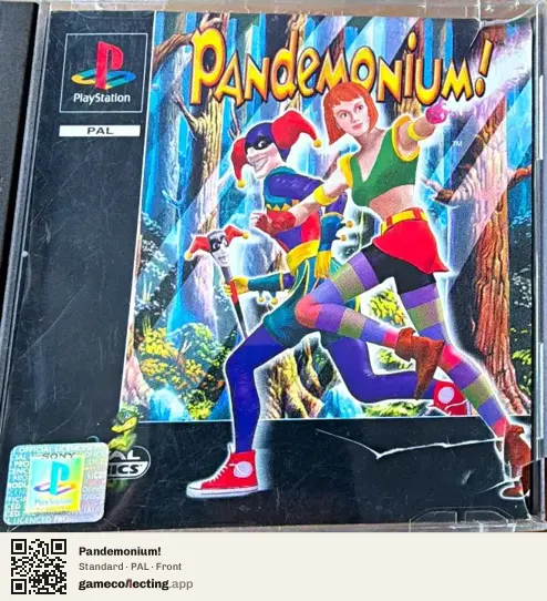 Pandemonium! PlayStation, PAL box front
