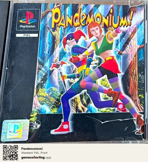 Pandemonium! PlayStation, PAL box front