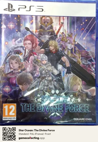 Star Ocean: The Divine Force PlayStation 5, France box front