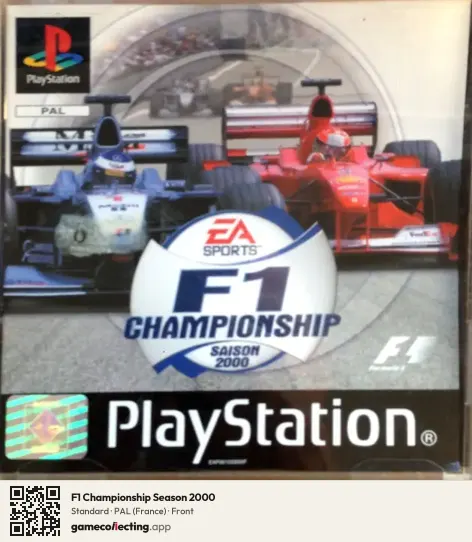 F1 Championship Season 2000 PlayStation, France box front