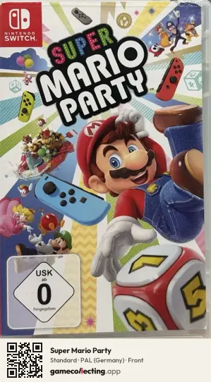 Super Mario Party Nintendo Switch, Germany box front