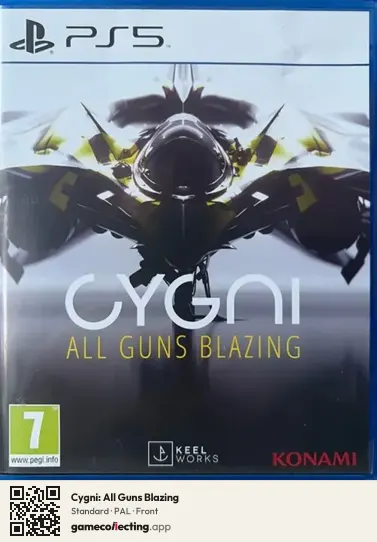 Cygni: All Guns Blazing PlayStation 5, PAL box front