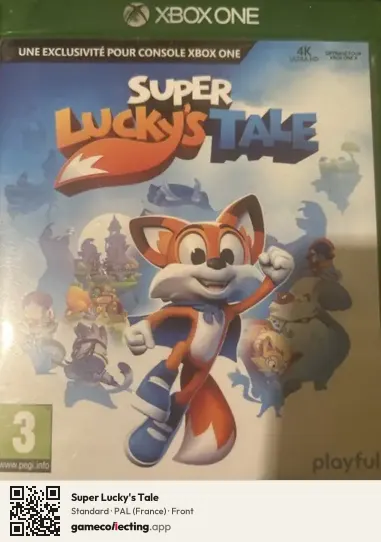 Super Lucky's Tale Xbox One, France box front