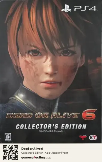 Dead or Alive 6 PlayStation 4, Asia box front