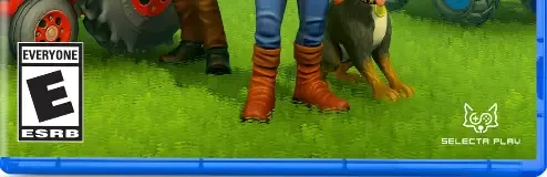 Farm Together, the ESRB box on its front
