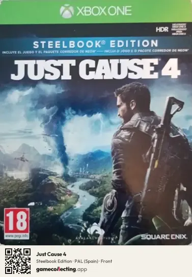 Just Cause 4 Xbox One, Spain box front
