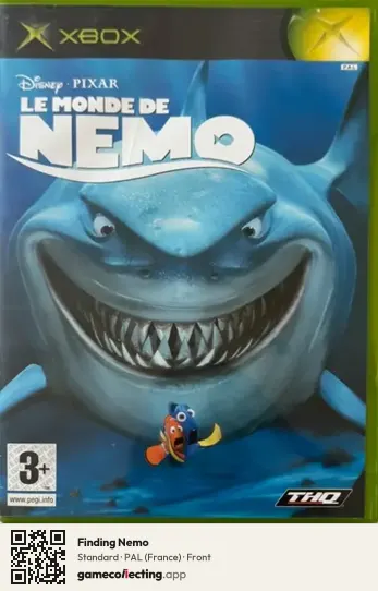 Finding Nemo Xbox, France box front