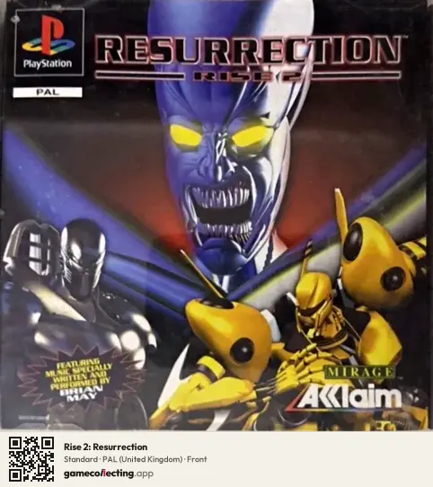Rise 2: Resurrection PlayStation, United Kingdom box front
