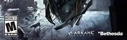 Dishonored, the ESRB box on its front