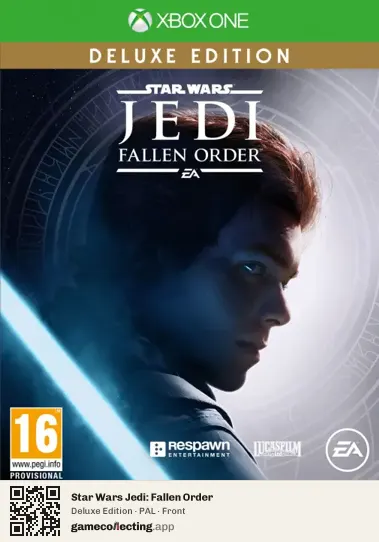 Star Wars Jedi: Fallen Order Xbox One, PAL box front