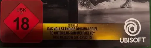 Tom Clancy's Rainbow Six Siege, the USK square on its front