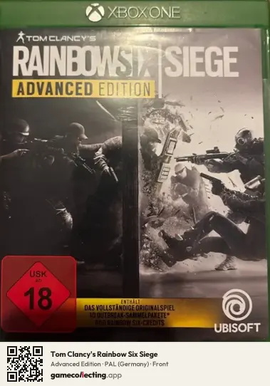 Tom Clancy's Rainbow Six Siege Xbox One, Germany box front