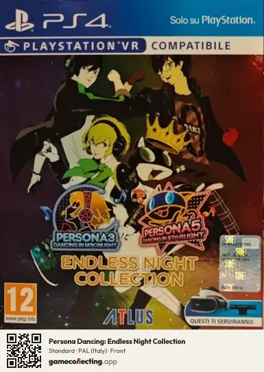 Persona Dancing: Endless Night Collection PlayStation 4, Italy box front
