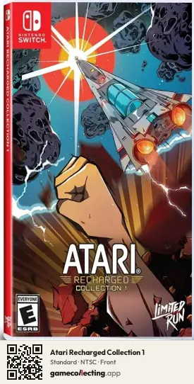 Atari Recharged Collection 1 Nintendo Switch, NTSC box front