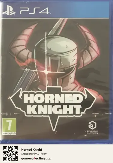 Horned Knight PlayStation 4, PAL box front