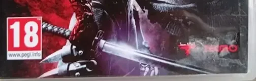 Ninja Gaiden 3, the PEGI square on its front