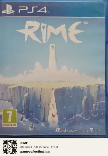RiME PlayStation 4, France box front