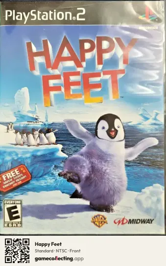 Happy Feet PlayStation 2, NTSC box front