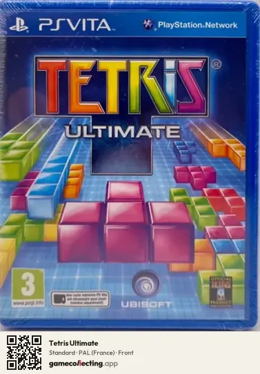 Tetris Ultimate PlayStation Vita, France box front