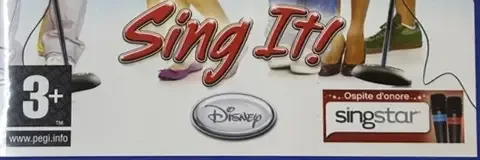 High School Musical: Sing It!, the PEGI square on its front