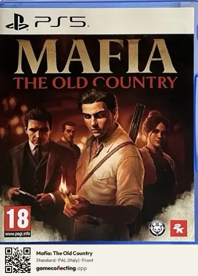Mafia: The Old Country PlayStation 5, Italy box front