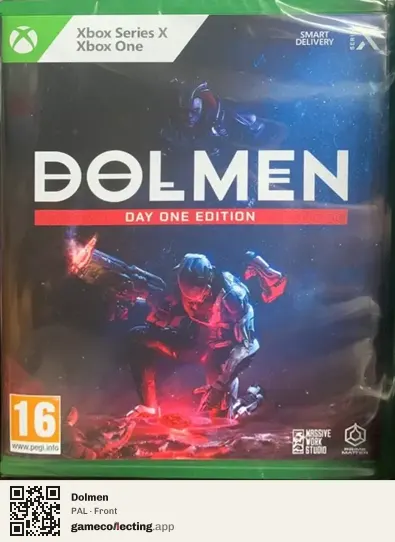 Dolmen Xbox Series X, PAL box front