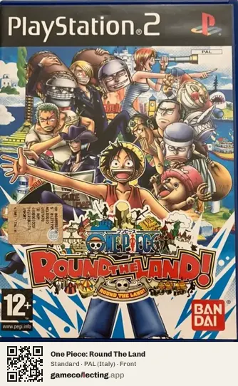 One Piece: Round The Land PlayStation 2, Italy box front