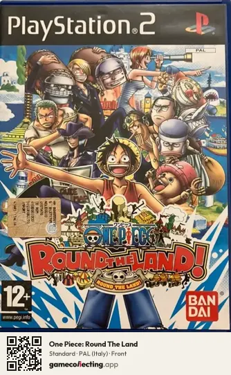 One Piece: Round The Land PlayStation 2, Italy box front
