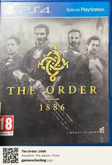 The Order: 1886 PlayStation 4, Spain box front