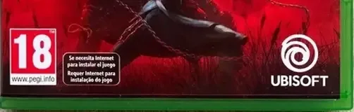 Assassin's Creed Shadows, the PEGI square on its front
