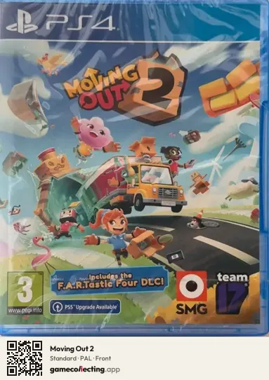 Moving Out 2 PlayStation 4, PAL box front