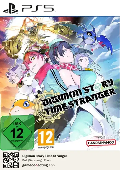 Digimon Story Time Stranger PlayStation 5, Germany box front