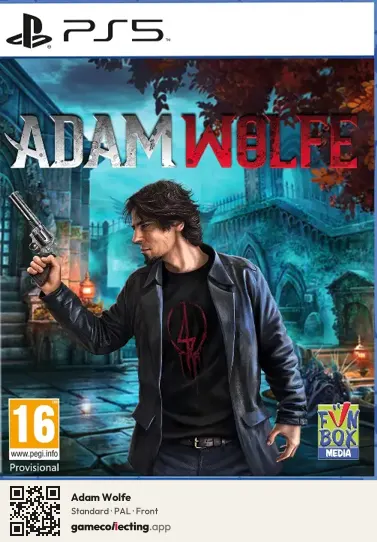 Adam Wolfe PlayStation 5, PAL box front