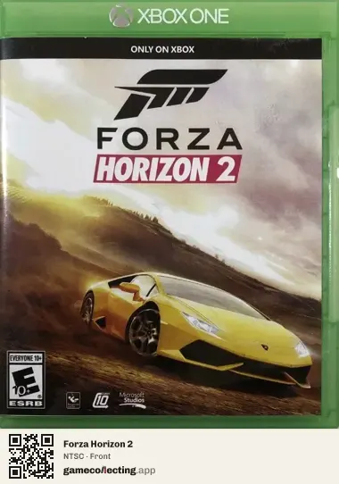 Forza Horizon 2 Xbox One, NTSC box front
