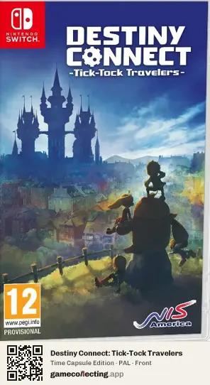 Destiny Connect: Tick-Tock Travelers Nintendo Switch, PAL box front