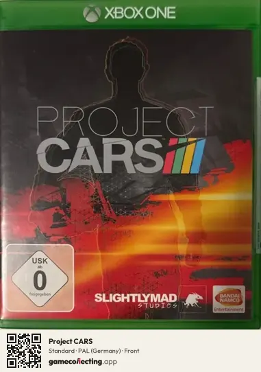 Project CARS Xbox One, Germany box front
